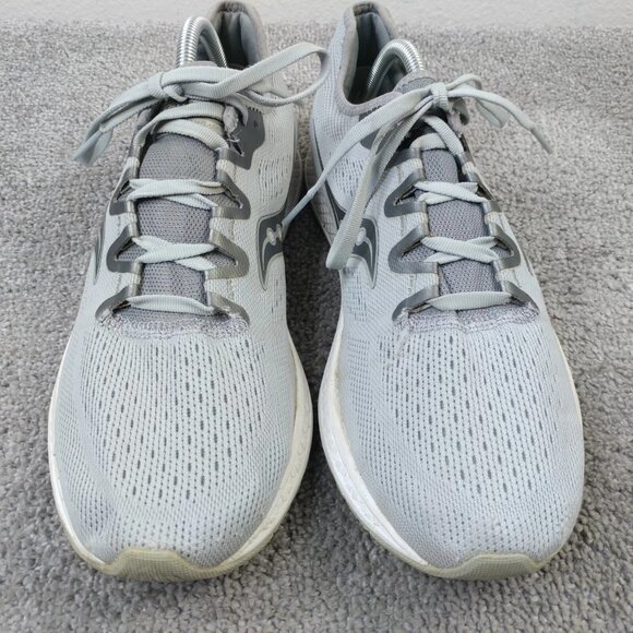 Saucony VersaFoam Flame Mens Size 11 Running Shoes Gray Mesh Sneakers Low Top - Picture 4 of 10